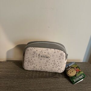 Totoro Gray Patterned Pouch